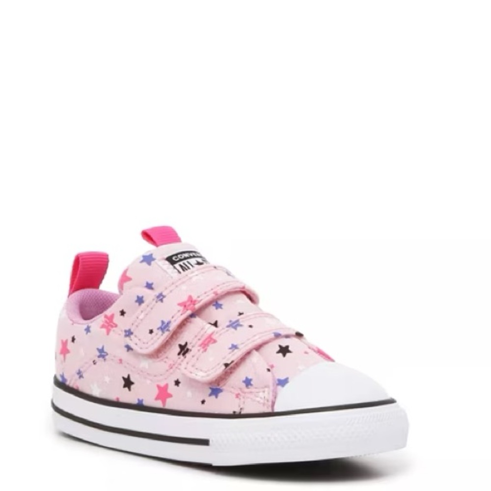 Brand New Converse Kids' Pink and Blue Star Sneakers